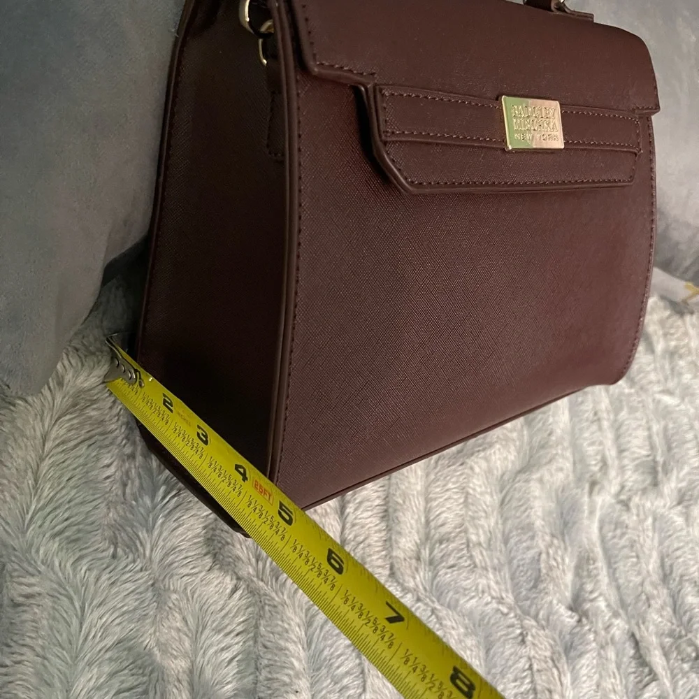 Badgley Mischka Rich Brown Bag crossbody bag shoulder bag - Picture 14 of 15